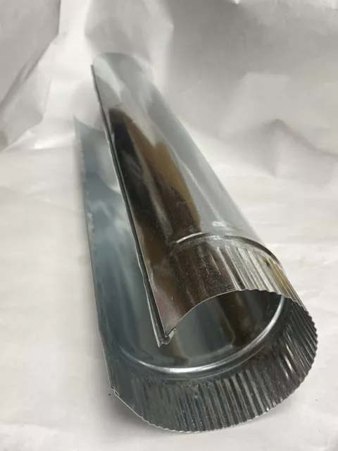 25 Pk LAMBRO 4" x 24" Duct Pipe Snap Lock 30 Gauge Galvanized Steel 702
