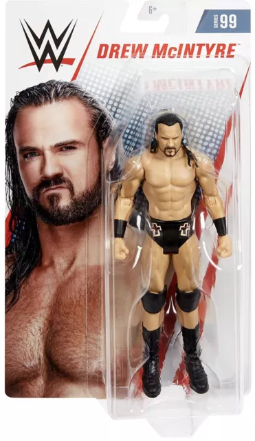 Wwe Drew Mcintyre Macintyre Basic Serie 99 Wrestling Mattel Action Kernfigur