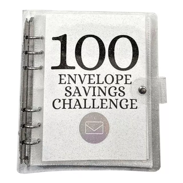 Money-Saving Challenge Kit, 100 Envelope Challenge Binder for Saving 50503029