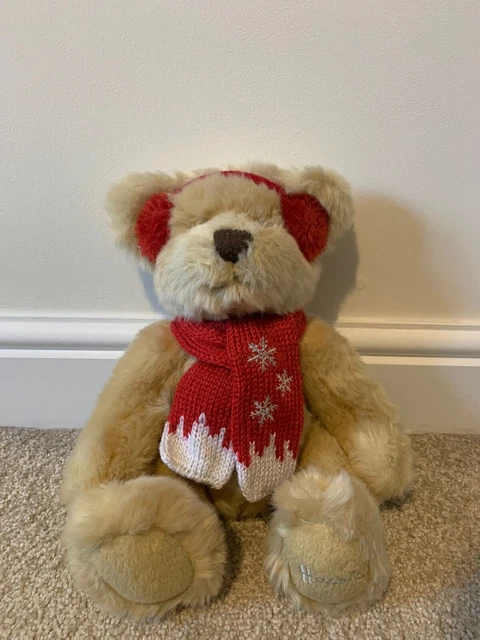 Harrods 2008 Christmas teddy bear soft toy characther