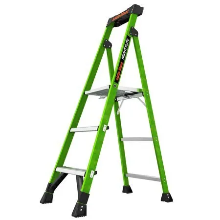 Little Giant Ladders 15395-001 Stepladder,5Ft H,1"W Platform,300 Lb Cap