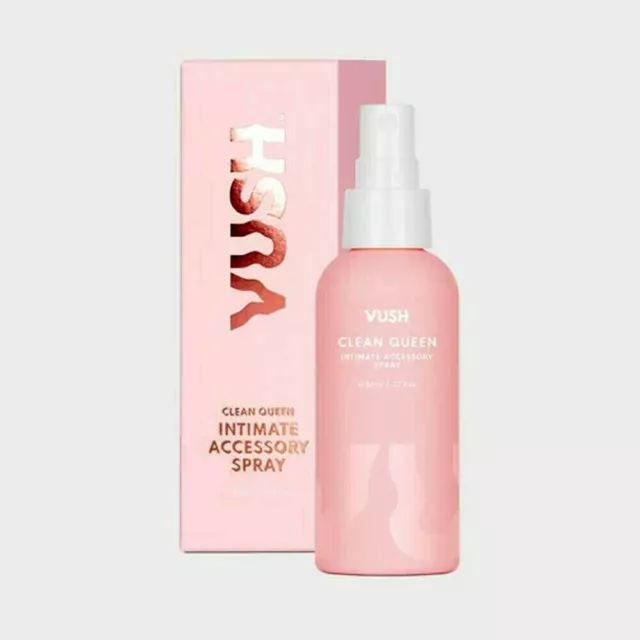 Deodorante vegano giocattolo spray accessorio intimo Vush Clean Queen 80 ml