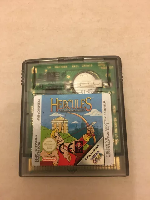 Jeu vidéo Cartouche Seule Hercules Nintendo Game Boy color