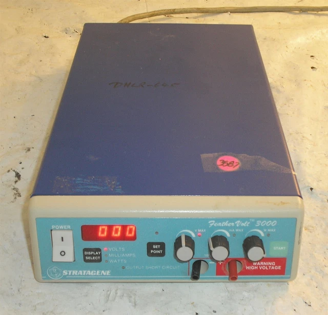 Stratagene FeatherVolt Feather Volt 3000 Bench Top Power Supply