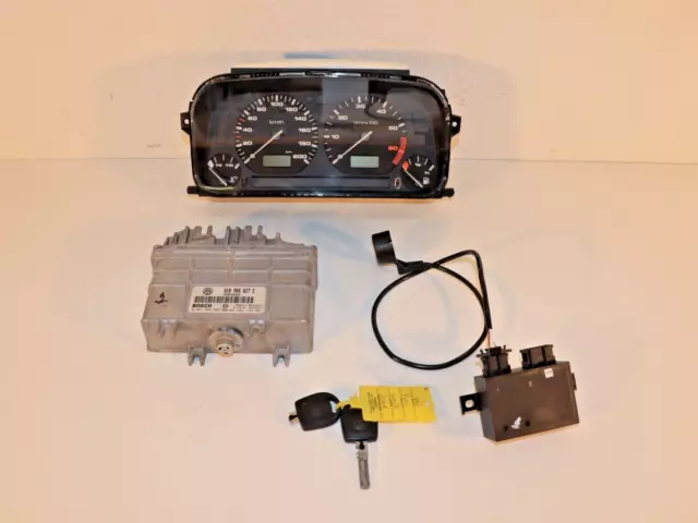 VW Polo III 6N engine control unit ECU kit 6K0906027E 0261204593 26SA5003