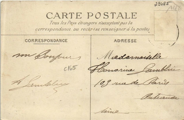 CPA ARGENTAN-La Rue de l'Orne (29485) 2