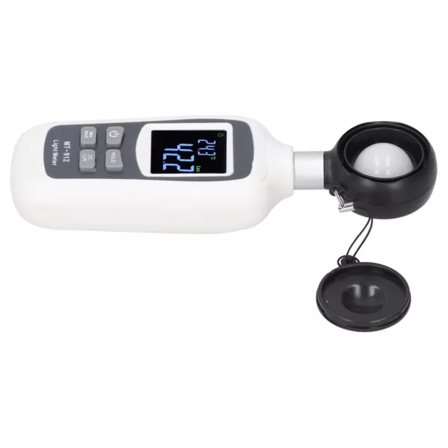 MT‑912 Handheld Digital Light Meter LCD Mini Luxmeter Luminometer Photometer 0~♬