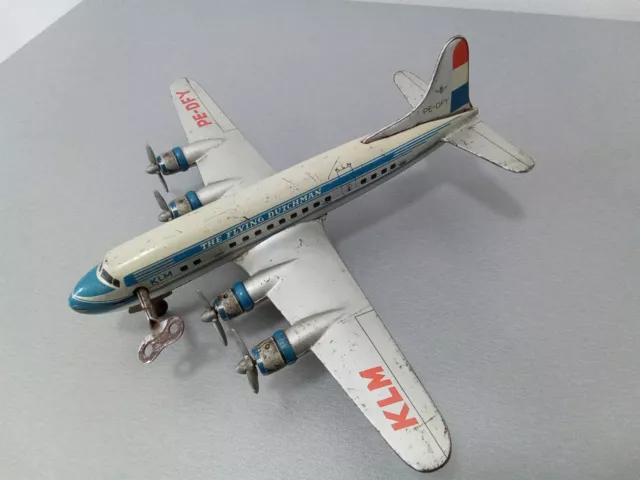 Arnold Blechflugzeug ,, DE VLIEGENDE HOLLANDER ,, DC 6B KLM top... 2