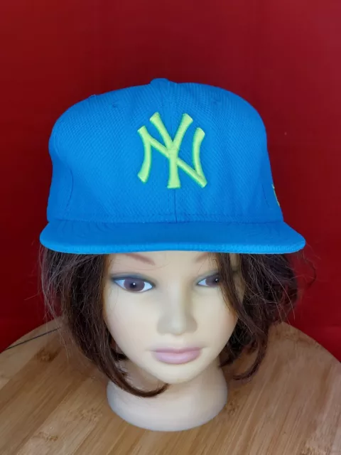 NE New Era-90Novanta-Blu chiaro-New York Yankees-Cappellino da baseball sml/med [scatola I]