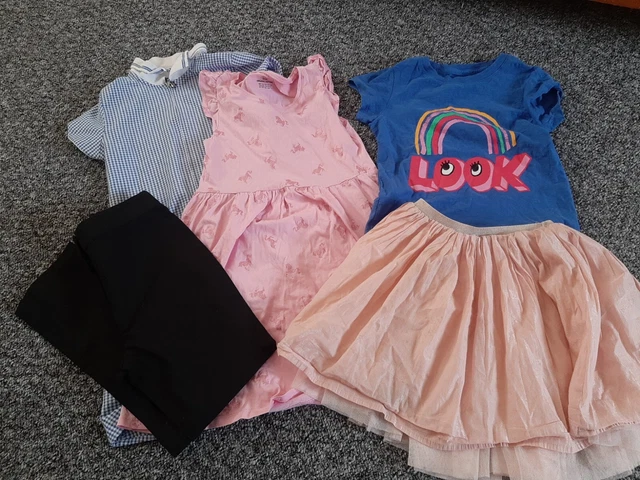 GIRLS clothes bundle age 6-7 years NEXT DEBENHAMS H&M