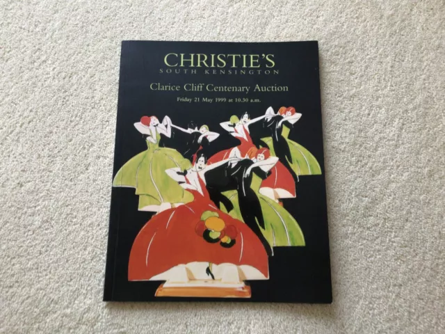 Christies Clarice Cliff Centenary Auction 1999 catalogue