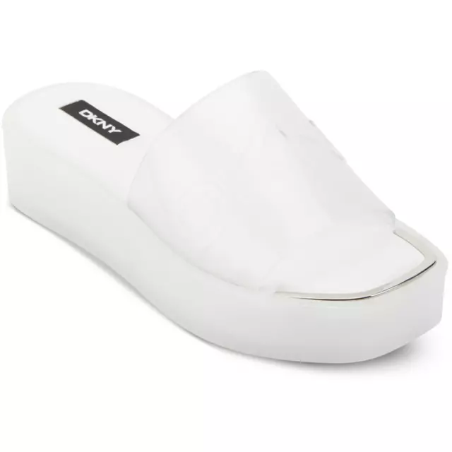 DKNY Womens Laren Platform Slide Slide Sandals Shoes 10 Medium (B,M) BHFO 2487