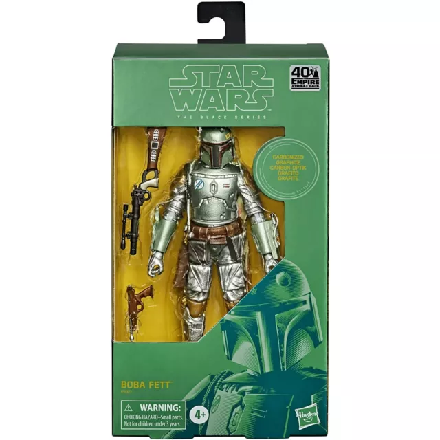 Star Wars-Black Series Carbonized Collection Boba Fett 6-Inch-Scale Star Wars