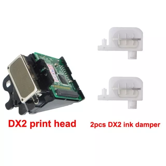 Cabezal de impresora DX2 con 2 piezas sin amortiguador de tinta para Epson 1520k pro7000