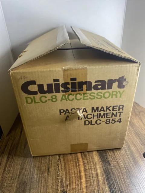 New Old Stock Cuisinart DLC 854 Accessory Pasta Maker Attachment