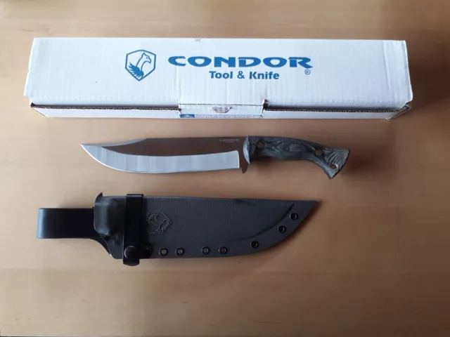 Condor Plan A Bowiemesser Messer Kydex Micarta Outdoormesser Bushcraft