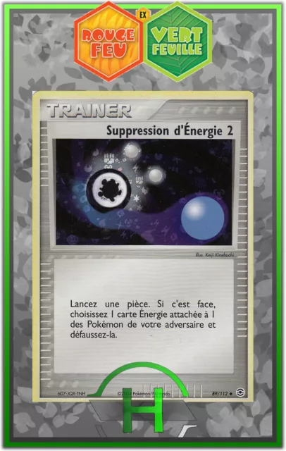 Power Suppression 2 Holo-EX: Red Fire Green Sheet - 89/112 - Pokemon Card FR