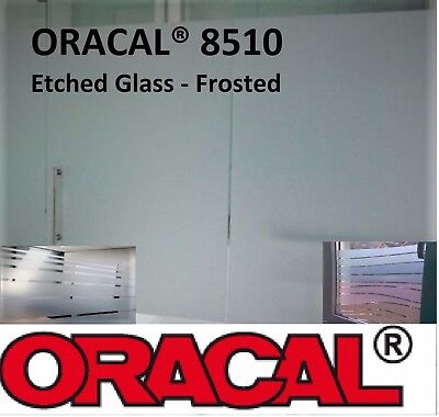 48" x 15 yardas ORACAL® 8510 plata vidrio grabado fino vinilo esmerilado ak envío gratuito