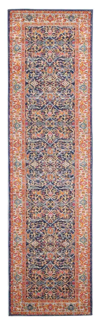 Hallway Runner Hall Runner Rug 4 Metres Long FREE DELIVERY 261 Blue 80X400cm