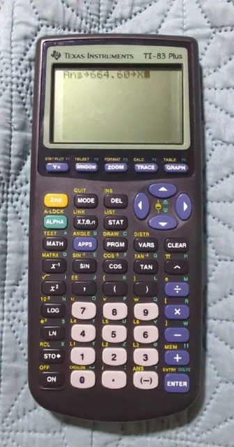 Texas Instruments TI-83 Plus Graphing Calculator