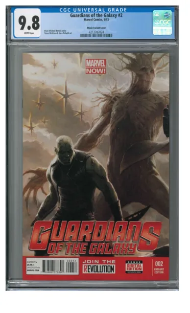Guardians of the Galaxy #2 (2013) Connecting Movie Variant CGC 9.8 WW761