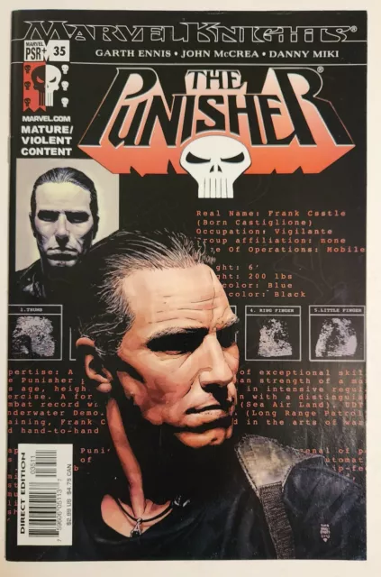 The Punisher #35 (2004, Marvel) FN/VF Vol 4 Garth Ennis Marvel Knights