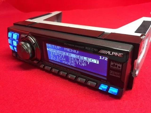 ALPINE PKG-H701S (PXA-H701 + RUX-C701) EQ+DSP DTS PROCESSOR Used