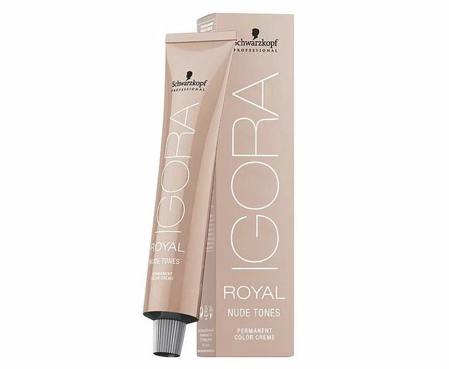 Schwarzkopf Igora Royal Nu Tones 60 ML Couleur Des Haarefärben Permanent Coloris