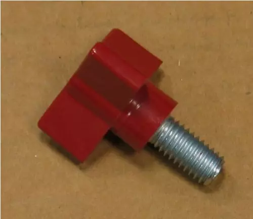 Ammco  6854 Red Tri-Wing Knob for 3000, 4000, 4100, 7000, 7700 Brake Lathe