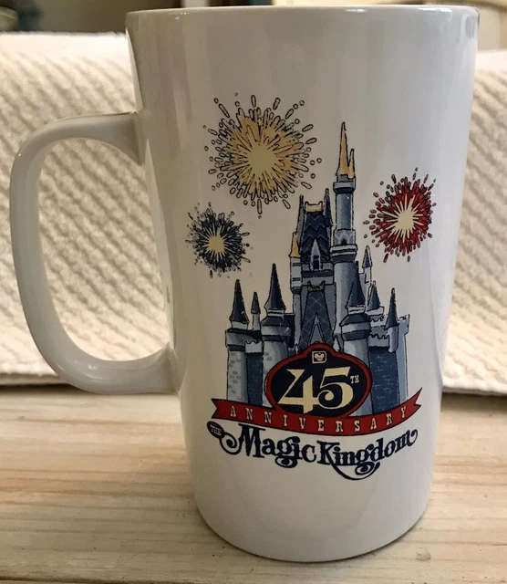 STARBUCKS WALT DISNEY World Magic Kingdom 45th Anniversary 16 oz