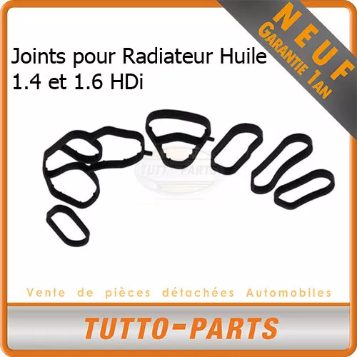 Joints Radiateur d'huile Citroen Peugeot 1.4 1.6 HDi - 1103K2 1103N9 1145941