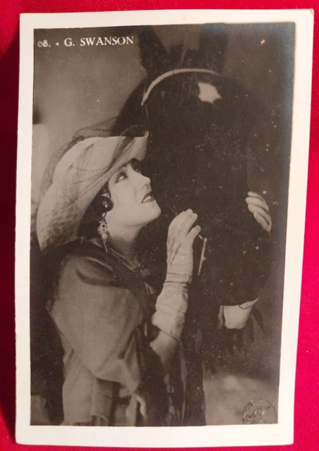 Cartolina  Attrice Gloria Swanson