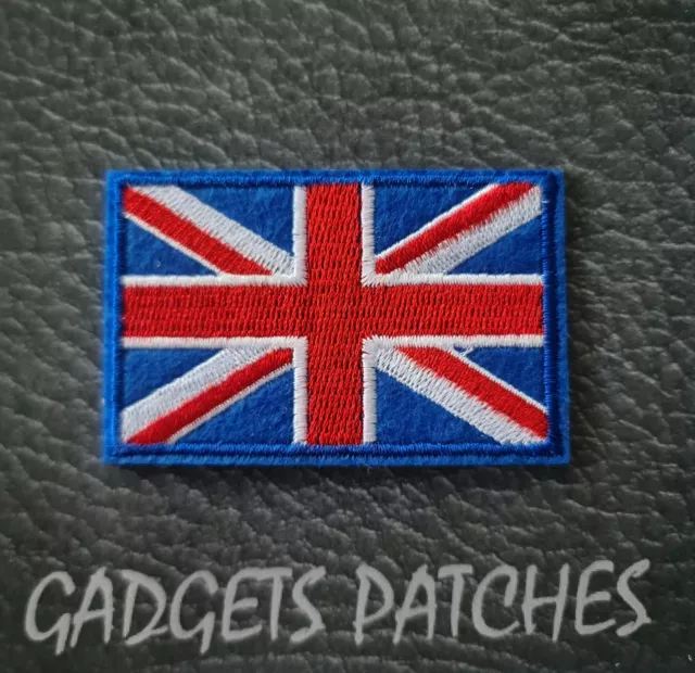British Flag Iron On Patch Sew Badge Aussie National