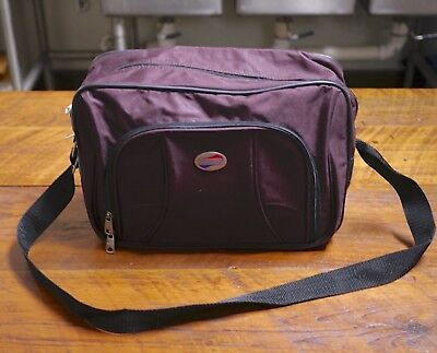 AMERICAN TOURISTER Advanta Burgundy Nylon Shoulder Strap Carry-On Duffle Bag 15"
