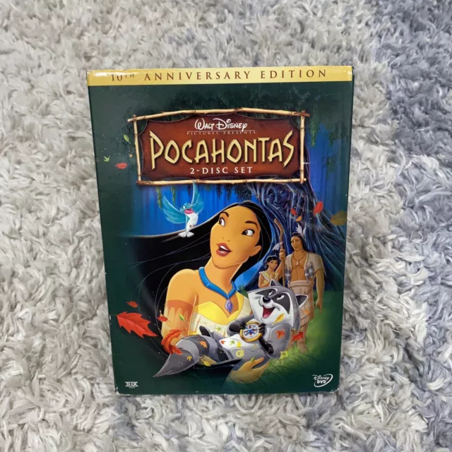 Pocahontas (DVD, 2005, 2-Disc Set, 10th Anniversary Edition) Brand New Sealed