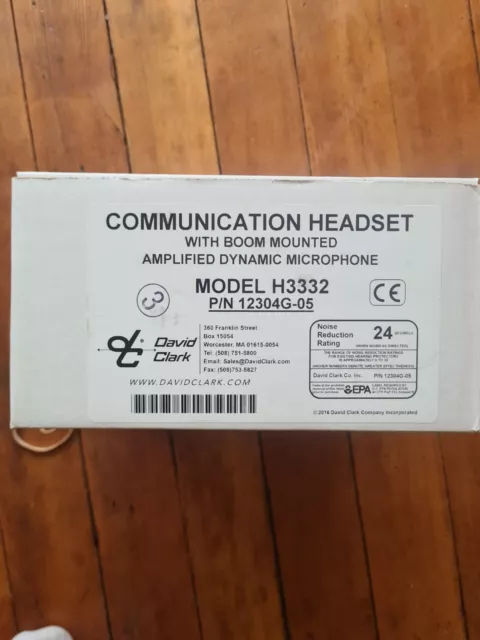 David Clark H10-13.4 Aviation Headset 2