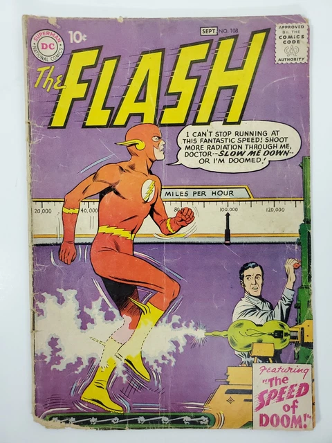 DC Flash Vol 1 #108 Sept 1959