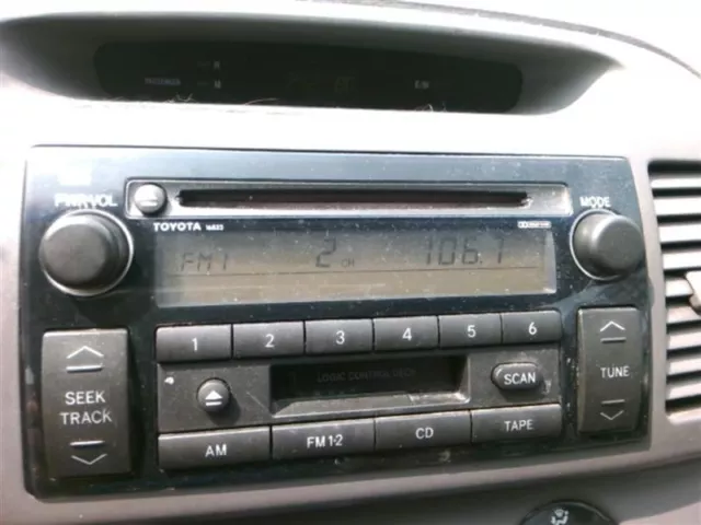 Audio Equipment Radio Receiver CD With Cassette Fits 02-04 CAMRY 790849