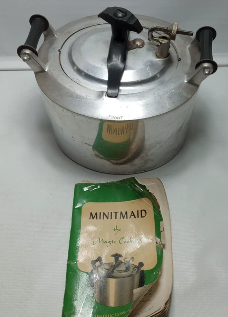 Vintage 1949 Minitmaid Magic Pressure Cooker Vintage 1949 Minitmaid Magic Pressure Cooker