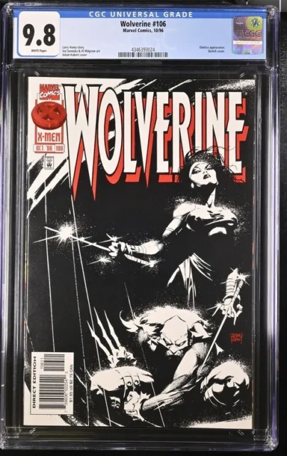 Wolverine 106 - Cgc 9.8 - Marvel Comics 1996