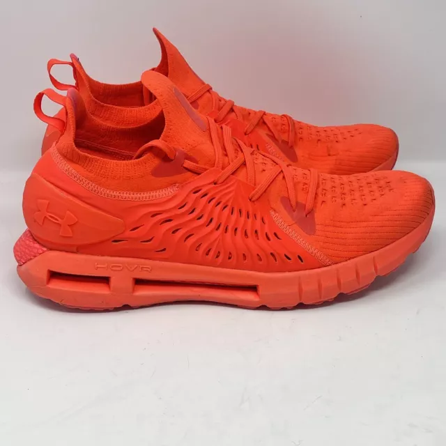 Under Armour HOVR Phantom RN Night Orange Shoes Sneakers 3023343-800 Size  6.5