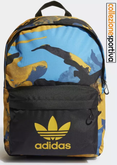 ZAINO ADIDAS CAMO CLASSIC BACKPACK - HM1718 col. nero/multicolor