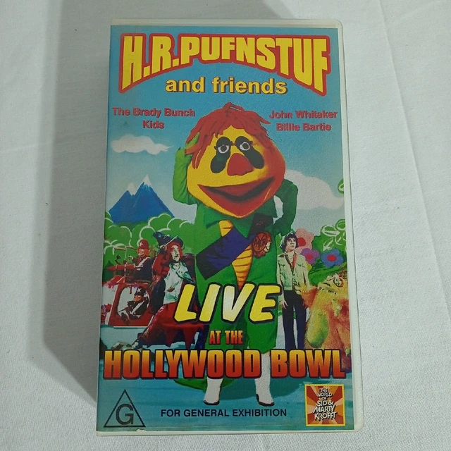 H.R. PUFNSTUF & Brady Bunch Vhs Live At The Hollywood Bowl £14.38