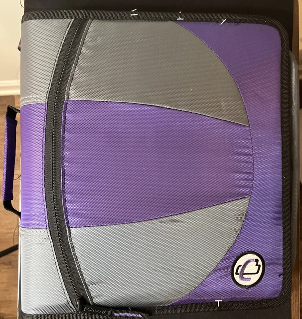 Case-it  The Dual 1.5 " Dual  Ring Binder 3" Capacity with Handle TD-110