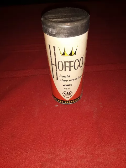 Vintage Hoffco Shoe Dressing Bottle