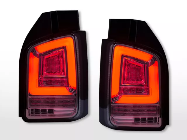 Set fanale posteriore a LED VW T5 anno 10-15 restyling cromato