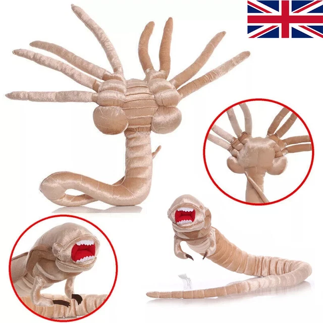 1 Pieza Peluche De Alien Y Facehugger Dorado