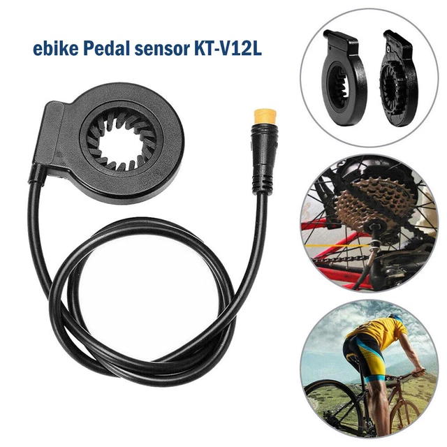 Electric Bike PAS Pedal Assist Sensor KT-V12L 6 Magnets Ebike Speed Cadence US-5