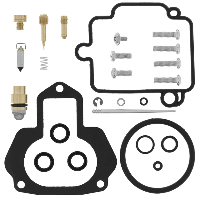 QB Carburetor Rebuild Repair Kit fits 1993-1995 YAMAHA KODIAK 400 YFM400FW 4X4