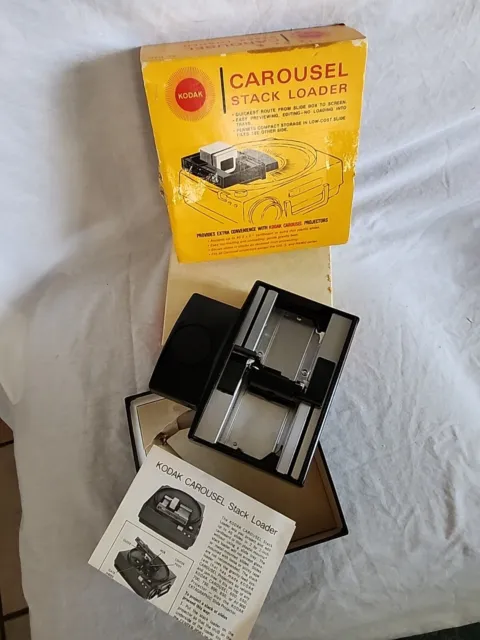 Cargador de pila Kodak EC EC40 B40 para proyector de diapositivas de carrusel completo